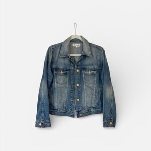 Madewell Blue Denim Jacket - Classic Trucker Style
